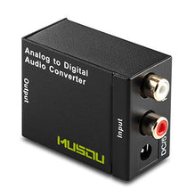 Load image into Gallery viewer, Musou RCA Analog to Digital Optical Toslink Coaxial Audio Converter Adapter with Optical Cable

