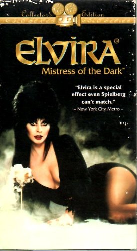 ELVIRA MISTRESS of THE DARK Collector's Gold Series Edition - VHS Tape
