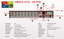 Load image into Gallery viewer, Evertech 16 Channel Realtime H.265 High Profile Digital Video Recorder 4in1 AHD TVI CVI Analog w/2TB HDD for Security Surveillance Systems
