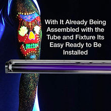 Load image into Gallery viewer, American DJ 48&quot; Black light tube and fixture
