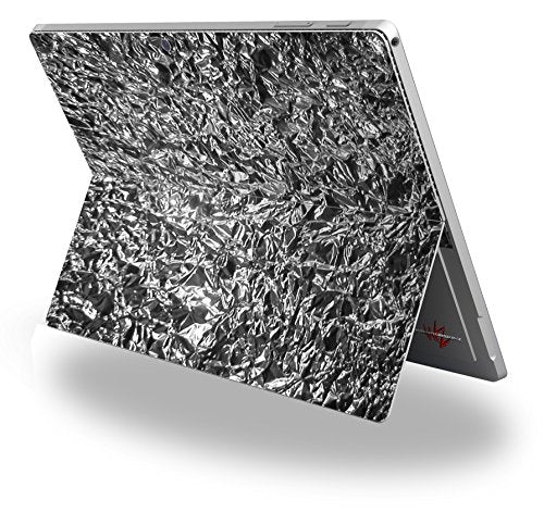 Aluminum Foil - Decal Style Vinyl Skin fits Microsoft Surface Pro 4 (Surface NOT Included)