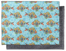 Load image into Gallery viewer, YouCustomizeIt Mosaic Fish Microfiber Screen Cleaner
