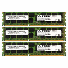 Load image into Gallery viewer, A-Tech Micron 24GB Kit 3X 8GB PC3-10600 1.35V for HP ProLiant SL270S G8 500658-B21 DL170E G6 SL4540 G8 BL2X220C G6 BL2X220C G7 500203-061 BL420C G8 BL460C G8 BL490C G7 500658-S21 Memory RAM
