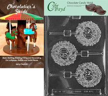 Load image into Gallery viewer, Cybrtrayd 60 Letras e Nmeros de Lolly Molde de Chocolate Doce com Manual de Instrues do Guia de Chocolates
