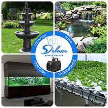 Load image into Gallery viewer, Simple Deluxe 1056 GPH Submersible Pump with 15&#39; Cord, Water Pump for Fish Tank, Hydroponics, Aquaponics, Fountains, Ponds, Statuary, Aquariums &amp; Inline
