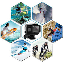Load image into Gallery viewer, Outtek 6&#39;&#39; Dome Port Lens for Gopro Hero 5, Shoot Waterproof Diving Housing with Transparent Lens Cover + Handheld Floating Bar for Underwater Photography  Black
