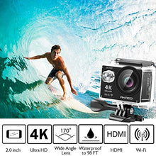 Load image into Gallery viewer, AKASO EK7000 4K WiFi Sports Action Camera Ultra HD Waterproof DV Camcorder 12MP 170 Degree Wide Angle
