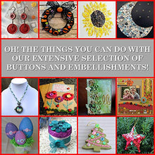Load image into Gallery viewer, Buttons Galore and More Collection of Novelty Buttons and Embellishments Based on A Variety of Themes, Holidays, and Seasons for DIY Crafts, Scrapbooking, Sewing, Cardmaking and other Projects
