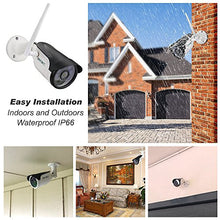 Load image into Gallery viewer, WiFi Wireless Security Camera Outdoor, SV3C Full HD 1080P Home Security Surveillance IP Camera, IP66 Waterproof, Night Vision, Motion Detection, Support Max 64GB SD Card(Not Included)
