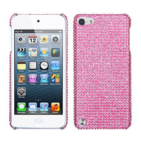 Asmyna Pink Diamante Back Protector Cover, Diamante 2.0 for iPod touch 5