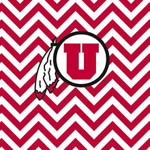 Load image into Gallery viewer, Skinit Decal Laptop Skin Compatible with MacBook Pro 13 (2011-2012) - Officially Licensed College Utah Chevron Print Design
