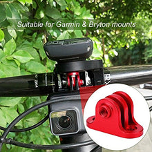 Load image into Gallery viewer, VGEBY Bicycle Computer Mount Holder, Aluminum Alloy Bike Handlebar Camera Adapter Mount Bike Accessory(Red) Bicycle and Spare Supplies
