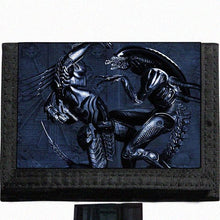 Load image into Gallery viewer, Alien Black TriFold Nylon Wallet Great Gift Idea
