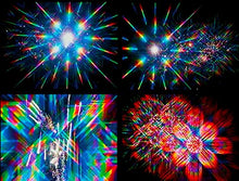 Load image into Gallery viewer, Rainbow Symphony 3D Fireworks Glasses - Original Laser Viewers, Package of 50
