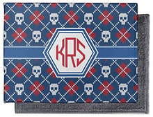 Load image into Gallery viewer, YouCustomizeIt Knitted Argyle &amp; Skulls Microfiber Screen Cleaner (Personalized)

