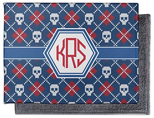 YouCustomizeIt Knitted Argyle & Skulls Microfiber Screen Cleaner (Personalized)