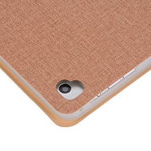 Load image into Gallery viewer, 9.7&quot; iPad Pro Cover,elecfan Soft TPU Bumper Smart Folio Stand Cover Slim Well Fit Case for 9.7 inch iPad Pro / iPad Air 2 - Light Brown
