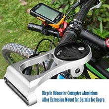 Load image into Gallery viewer, Bicycle Extension Mount, Odometer Computer Aluminium Alloy Extension Mount Bracket(Titanium)
