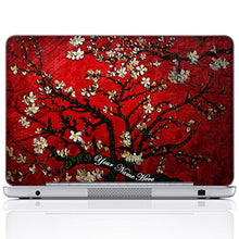 Load image into Gallery viewer, Meffort Inc Personalized Laptop Notebook Notebook Skin Sticker Cover Art Decal, Customize Your Name (10 Inch, Van Gogh Cherry Blossoming)
