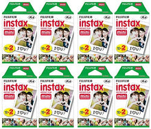 Load image into Gallery viewer, Fujifilm Instax Mini Instant Film (8 Twin Packs, 160 Total Pictures) for Instax Cameras
