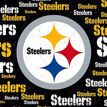 Load image into Gallery viewer, Skinit Decal Laptop Skin Compatible with MacBook Air 11.6 (2010-2017) - Officially Licensed NFL Pittsburgh Steelers Black Blast Design
