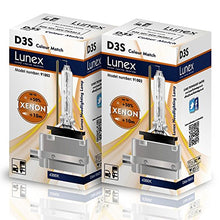 Load image into Gallery viewer, LUNEX D3S XENON 35W 42V PK32d-5 HID Headlight Car Bulbs 4300K duobox (2 units)
