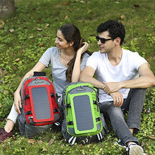 Load image into Gallery viewer, Solar Backpack 7 Watts Solar Powered Bag for Cell Phones and 5V Device Back to School Backpack Supplies
