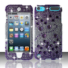Load image into Gallery viewer, For iPod Touch 5 - Full Diamond Design Cover - Purple Beats FPD
