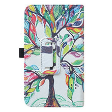 Load image into Gallery viewer, Ematic 7&quot; Case,Bige PU Leather Folio 2-Folding Stand Cover for 7&quot; Ematic EGQ373BL EGQ373BU EGQ373PR EGQ373TL Tablet,Love Tree
