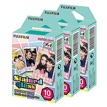 Load image into Gallery viewer, Fujifilm Instax Mini Stained Glass 30 Film for Fuji 7s 8 25 50s 90 300 Instant Camera, Share SP-1 Printer
