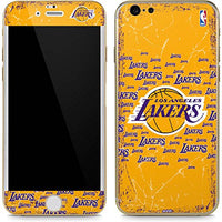 Skinit Decal Phone Skin Compatible with iPhone 6/6s - Officially Licensed NBA Los Angeles Lakers Blast Design